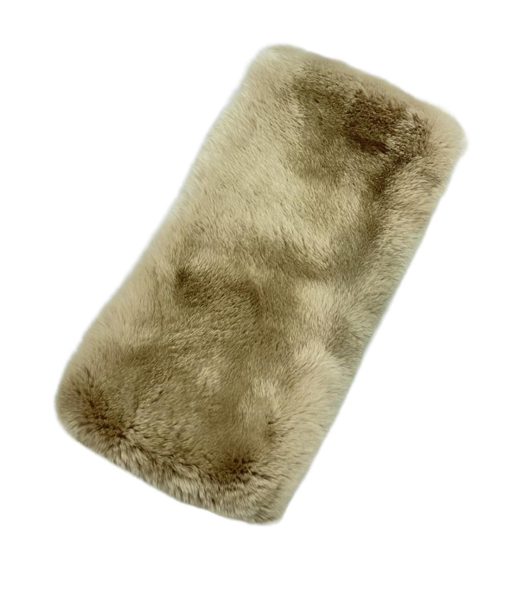 美品 Giovi スヌード ラビットファー レディース ジョヴィ