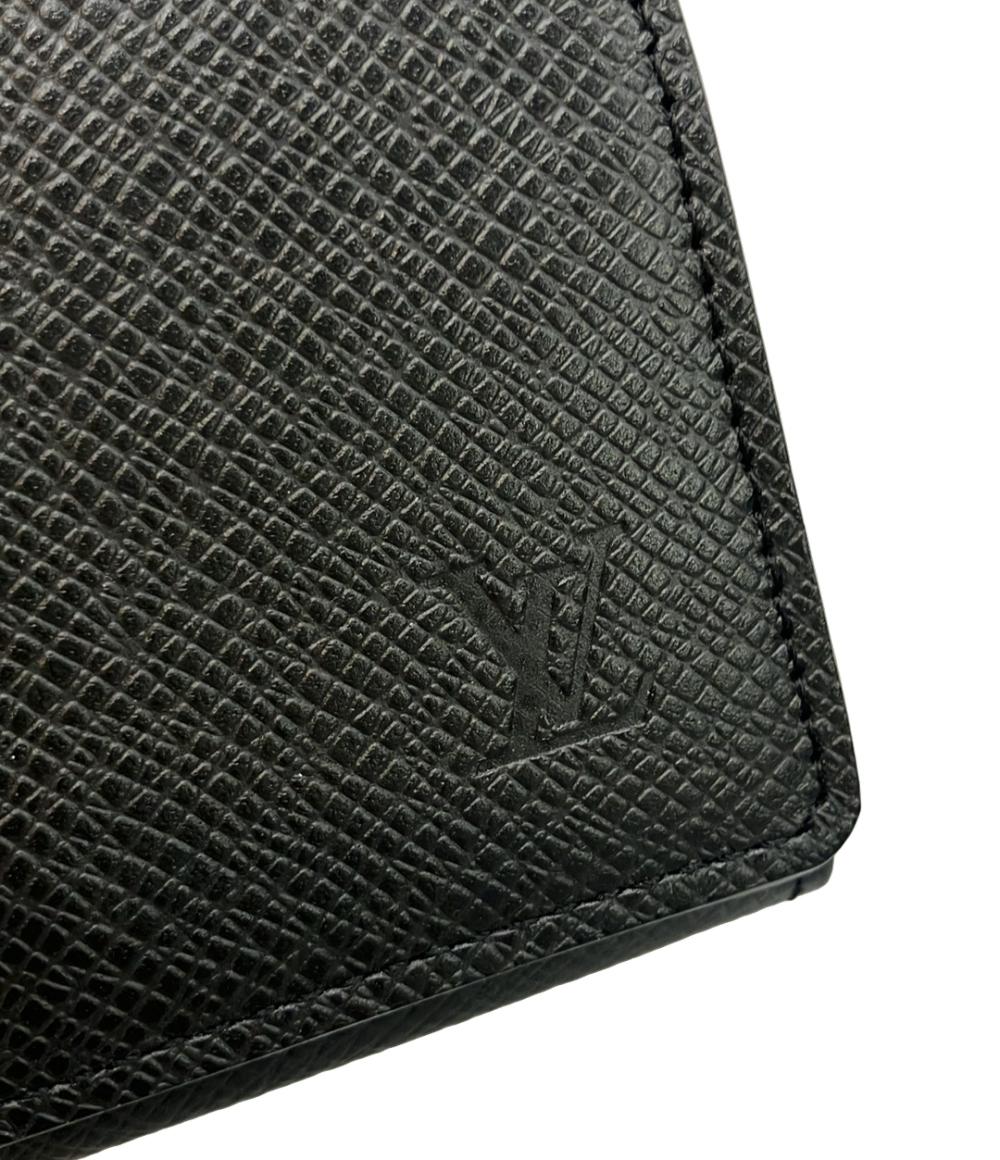 美品 LOUIS VUITTON カードケース アンヴェロップ カルト ドゥ ヴィジット NM タイガ M64595 メンズ ルイ・ヴィトン