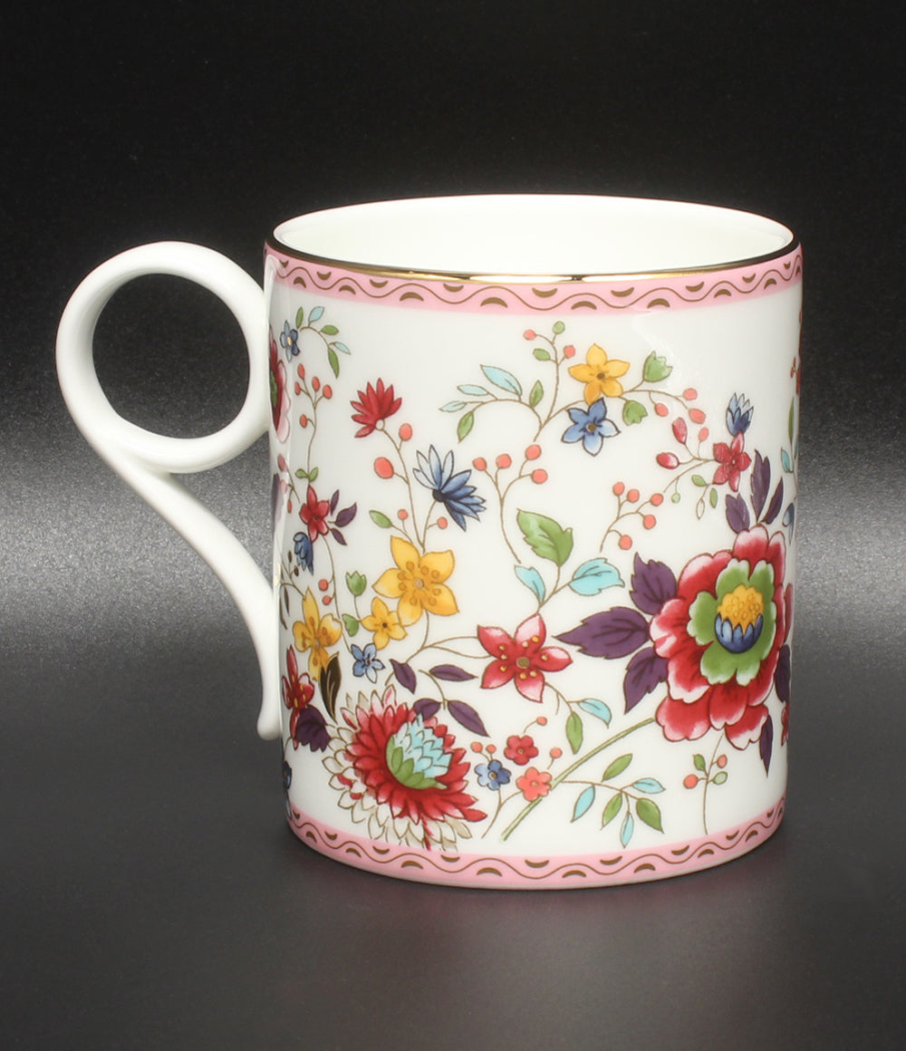 美品 WEDGWOOD マグカップ ピンククリサンセマム ウエッジウッド