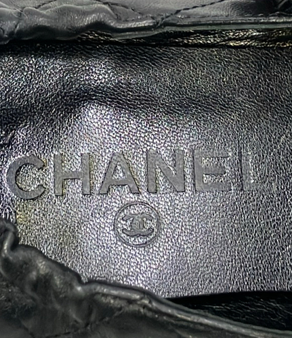 CHANEL インステップストラップパンプス カンボン A G24712 レディース SIZE 38 (25.5cm) シャネル