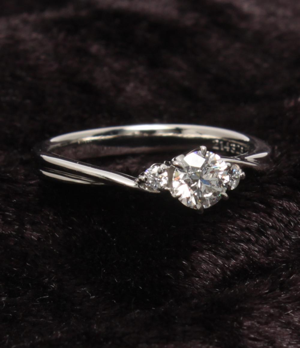 ラザール ダイヤモンド 0.06ct リング Pt950 5号 0.06ct/THE LAZARE DIAMOND ラザールダイヤモンド 5P・ダイヤモンド