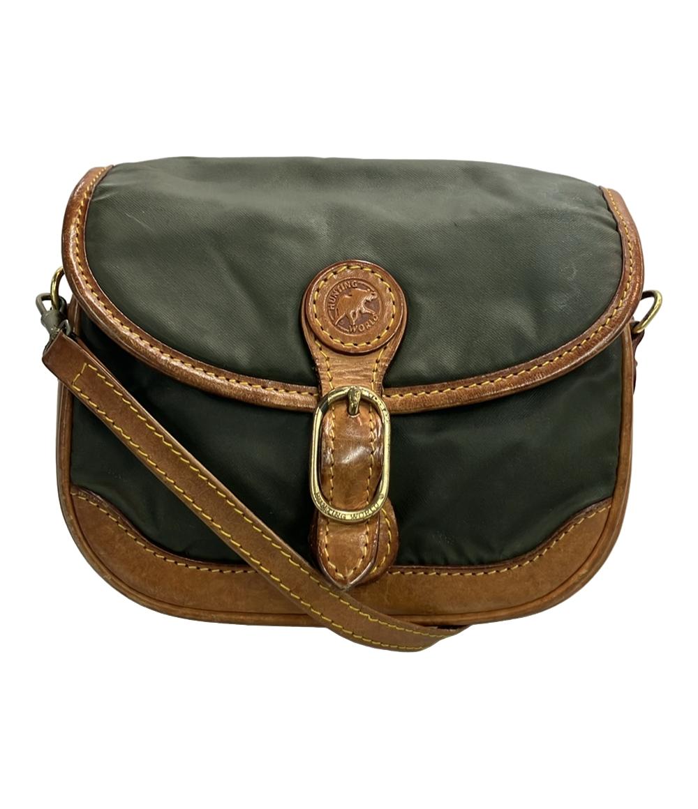 訳あり ハンティングワールド ショルダーバッグ 斜め掛け メンズ HUNTING WORLD