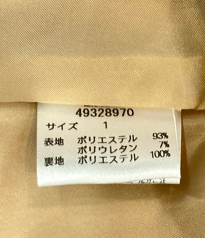 美品 ジャスグリッティー フード付きロングコート レディース JUSGLITTY