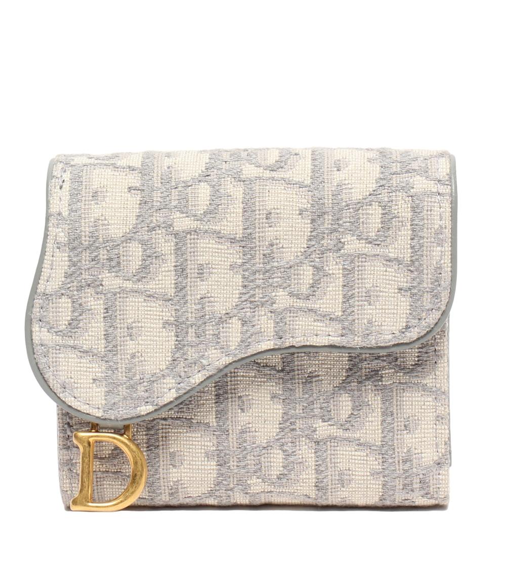 クリスチャンディオール 三つ折り財布 ロータスウォレット レディース Christian Dior