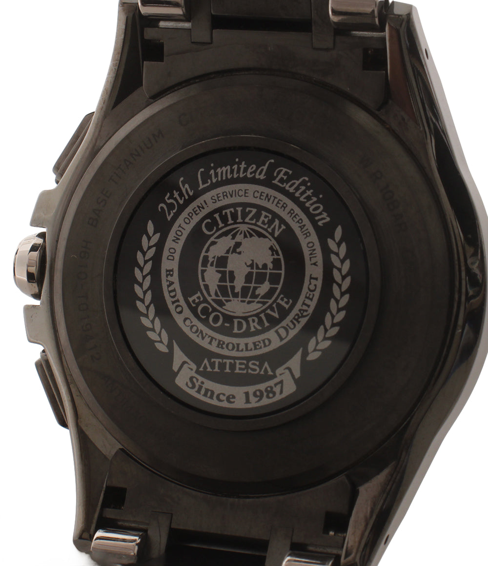 CITIZEN 腕時計 25周年記念モデル アテッサ ATTESA 電波ソーラー ソーラー H610-T019412 メンズ シチズン