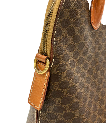 CELINE 2way ハンドバッグ ショルダーバッグ 斜め掛け マカダム柄 M95 レディース セリーヌ