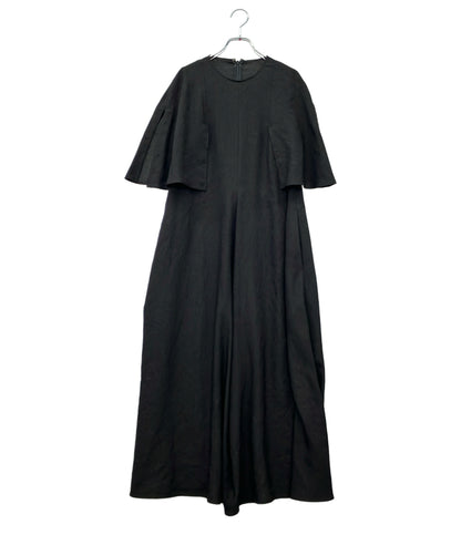 ENFOLD 半袖 ケープスリーブ ワンピース 300GS233-2370 レディース SIZE 38 (S) エンフォルド