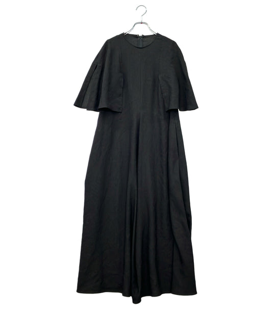 ENFOLD 半袖 ケープスリーブ ワンピース 300GS233-2370 レディース SIZE 38 (S) エンフォルド