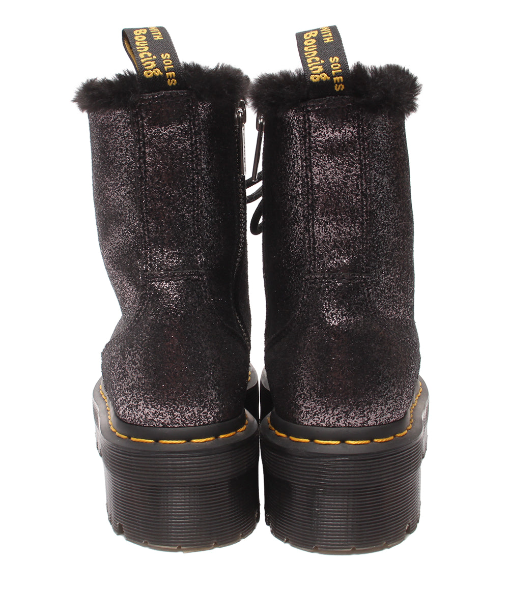 美品 Dr.Martens ショートブーツ ８ホール 厚底 ファー JADON FL レディース メンズ SIZE 3 (22cm) ドクターマーチン