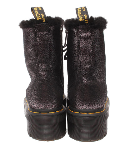美品 Dr.Martens ショートブーツ ８ホール 厚底 ファー JADON FL レディース メンズ SIZE 3 (22cm) ドクターマーチン