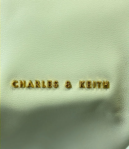 美品 CHARLES&KEITH 2wayハンドバッグ ショルダーバッグ チェーンショルダー レディース チャールズ＆キース