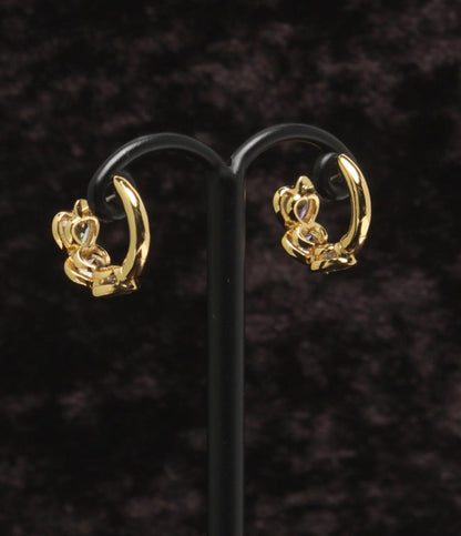 美品 Kate Spade ピアス ハートモチーフ レディース ケイトスペード