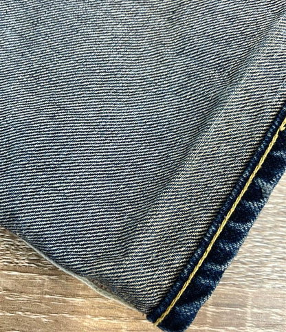 VISVIM デニムパンツ ヴィンテージ ダメージ加工 ペンキ スリムテーパード  ボタンフライ Social Sculpture 03 (スリム) 0112105005002 メンズ SIZE 2