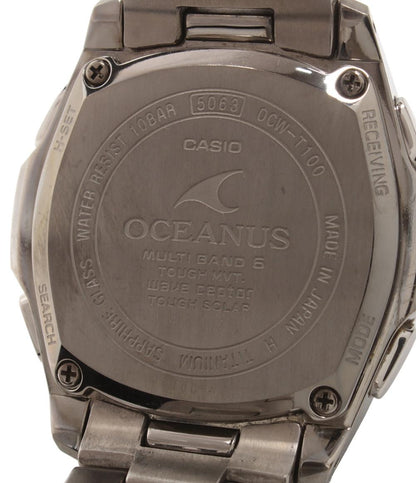 カシオ 腕時計 オシアナス OCEANUS ソーラー OCW-T100TD-1AJF メンズ CASIO
