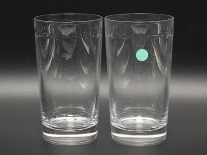 ティファニー グラス タンブラー 2点セット ペア スウィング HB TIFFANY&Co.