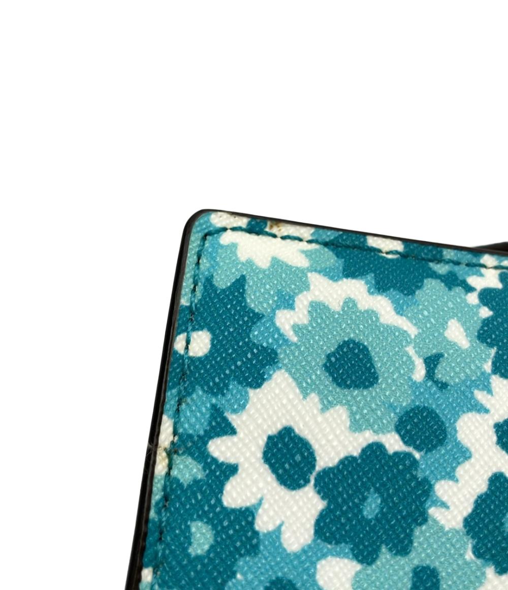 美品 MICHAEL KORS 二つ折り財布 花柄 レディース マイケルコース