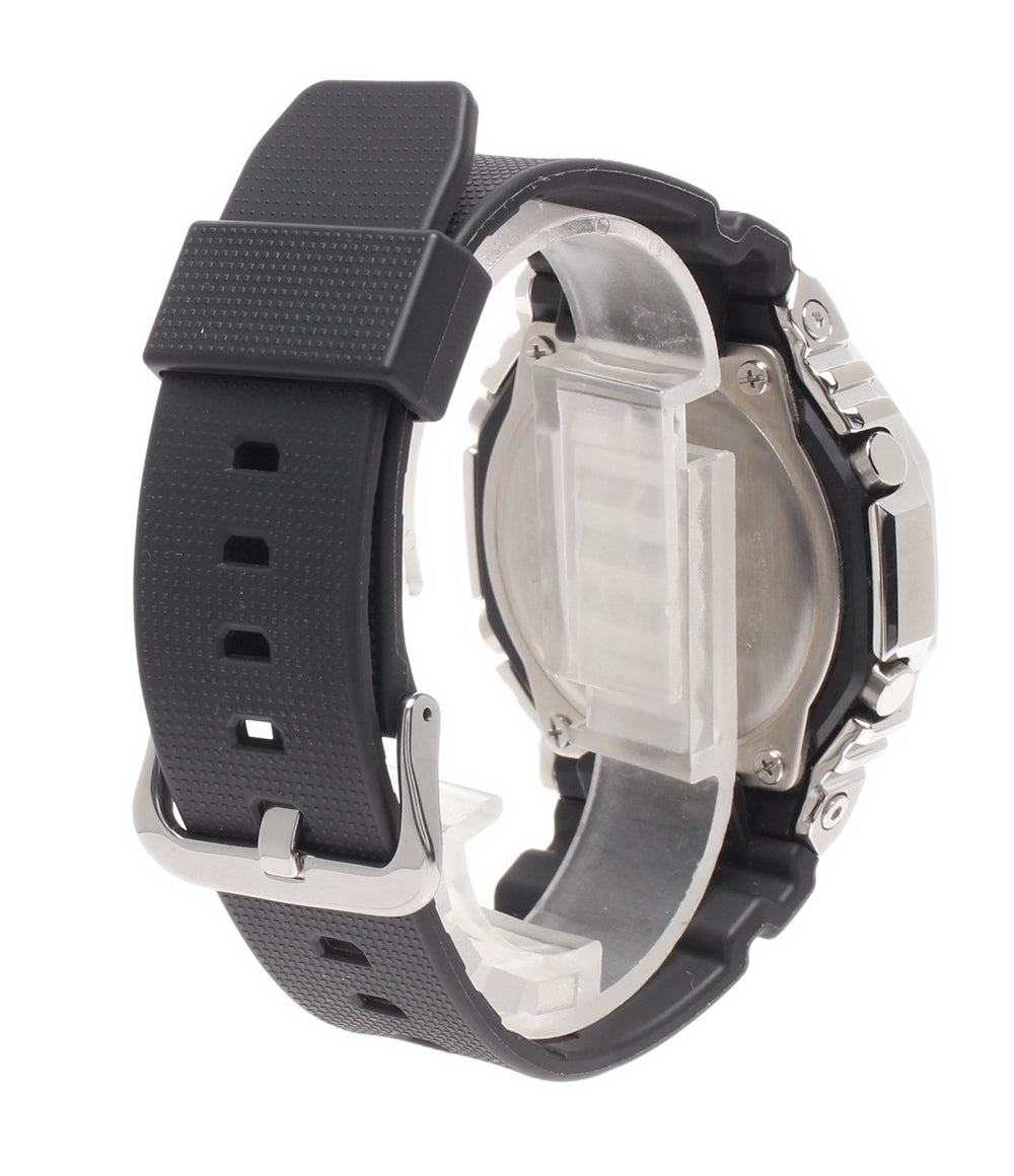 美品 CASIO 腕時計 G-SHOCK クオーツ シルバー GM-2100 メンズ カシオ