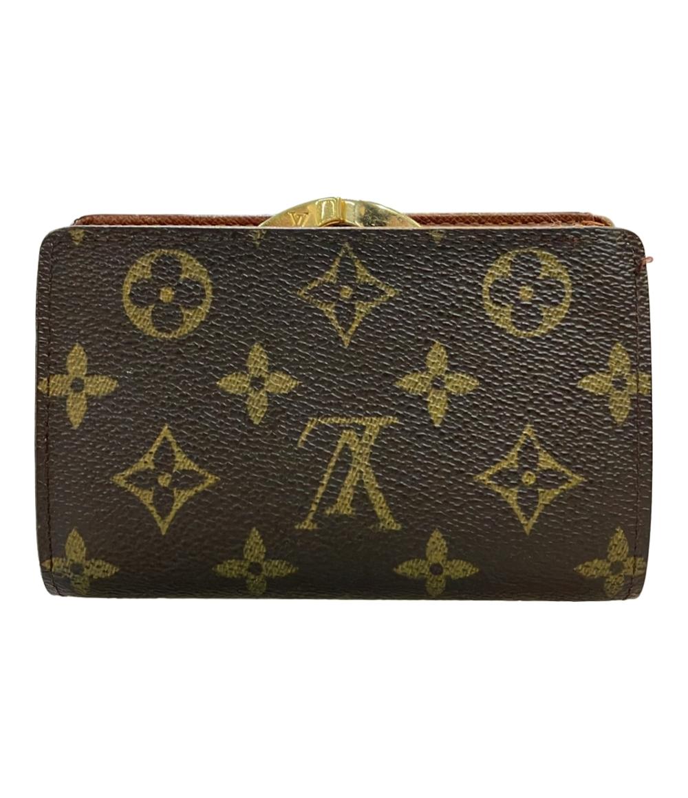 LOUIS VUITTON 二つ折り財布 がま口 キャンバス モノグラム M61674 レディース ルイ・ヴィトン