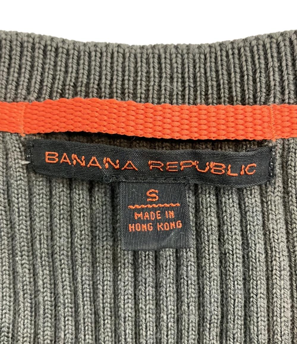 美品 バナナリパブリック 長袖ニット メンズ SIZE S Banana Republic