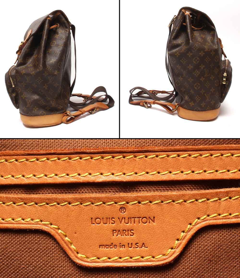 LOUIS VUITTON リュック モンスリGM モノグラム M51135 レディース メンズ ルイ・ヴィトン