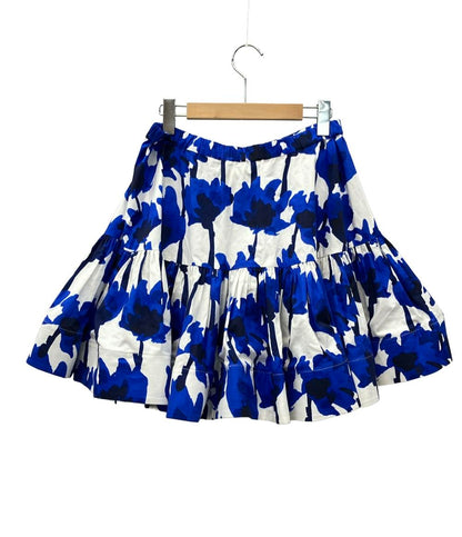 ジェイソンウー ミニスカート Jason Wu abstract-print Ruched Skirt レディース SIZE 14 (L) JASON WU