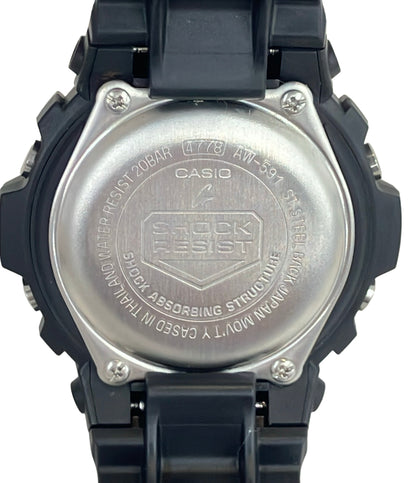 美品 CASIO 腕時計 G-SHOCK クオーツ AW-591 レディース メンズ カシオ