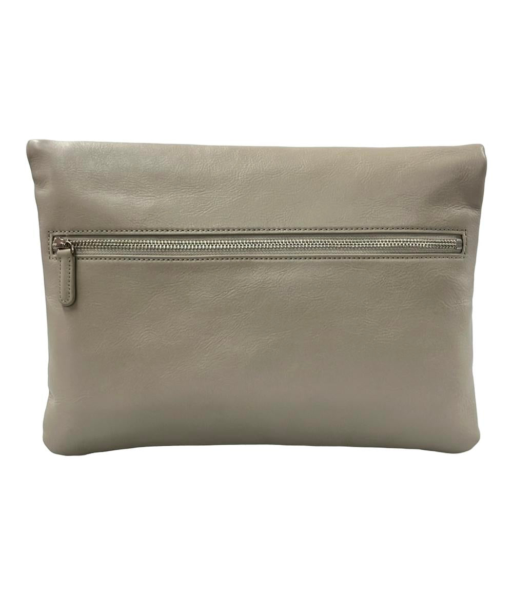 美品 ビジネスレザーファクトリー クラッチバッグ セカンドバッグ レザー レディース BUSINESS LEATHER FACTORY