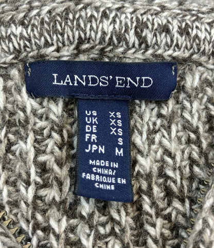 美品 ランズエンド ニットダッフルコート レディース SIZE M (M) LANDS'END