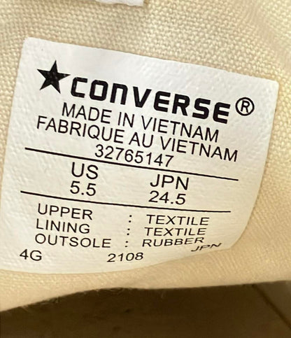 CONVERSE ローカットスニーカー レディース SIZE 24.5 (L) コンバース