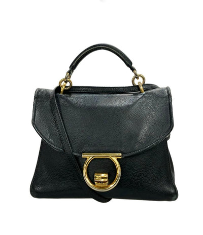 Salvatore Ferragamo ハンドバッグ ショルダーバッグ 2WAY 斜め掛け レザー マーゴット ガンチーニ EE-21 H493 レディース サルバトーレフェラガモ