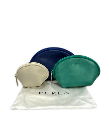 Furla ポーチ コスメポーチ レザー レディース フルラ