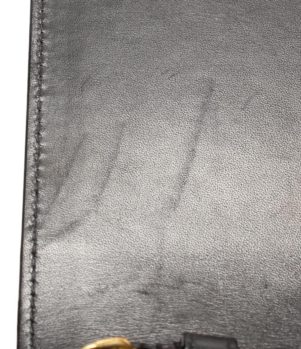 イヴ・サンローラン 2wayチェーンショルダーウォレットバッグ クラッチバッグ レディース YVES SAINT LAURENT