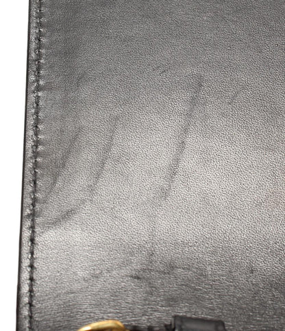 イヴ・サンローラン 2wayチェーンショルダーウォレットバッグ クラッチバッグ レディース YVES SAINT LAURENT