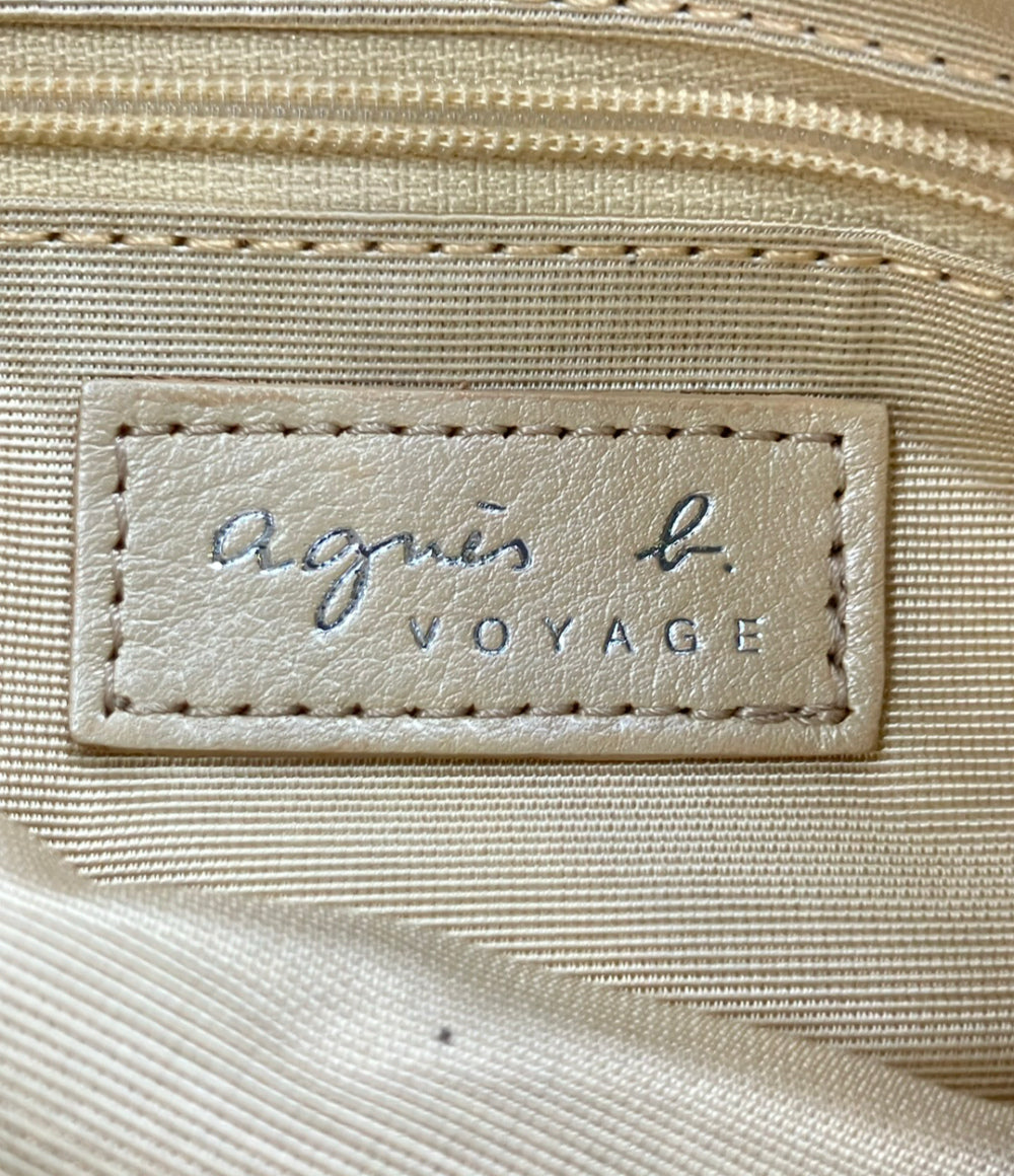Agnes b. VOYAGE 2way ハンドバッグ ショルダーバッグ 肩掛け チェーン レディース アニエスベーボヤージュ
