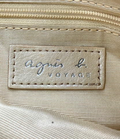 Agnes b. VOYAGE 2way ハンドバッグ ショルダーバッグ 肩掛け チェーン レディース アニエスベーボヤージュ