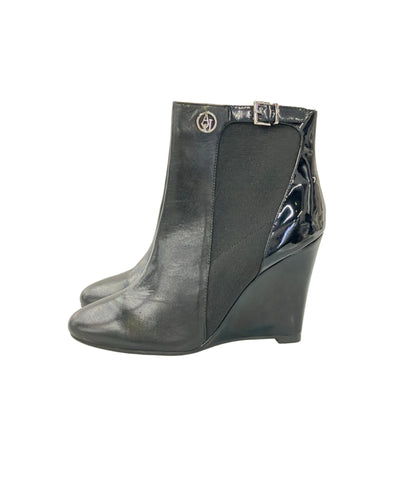 ARMANI JEANS ウェッジヒールブーティ レディース SIZE 41 アルマーニジーンズ