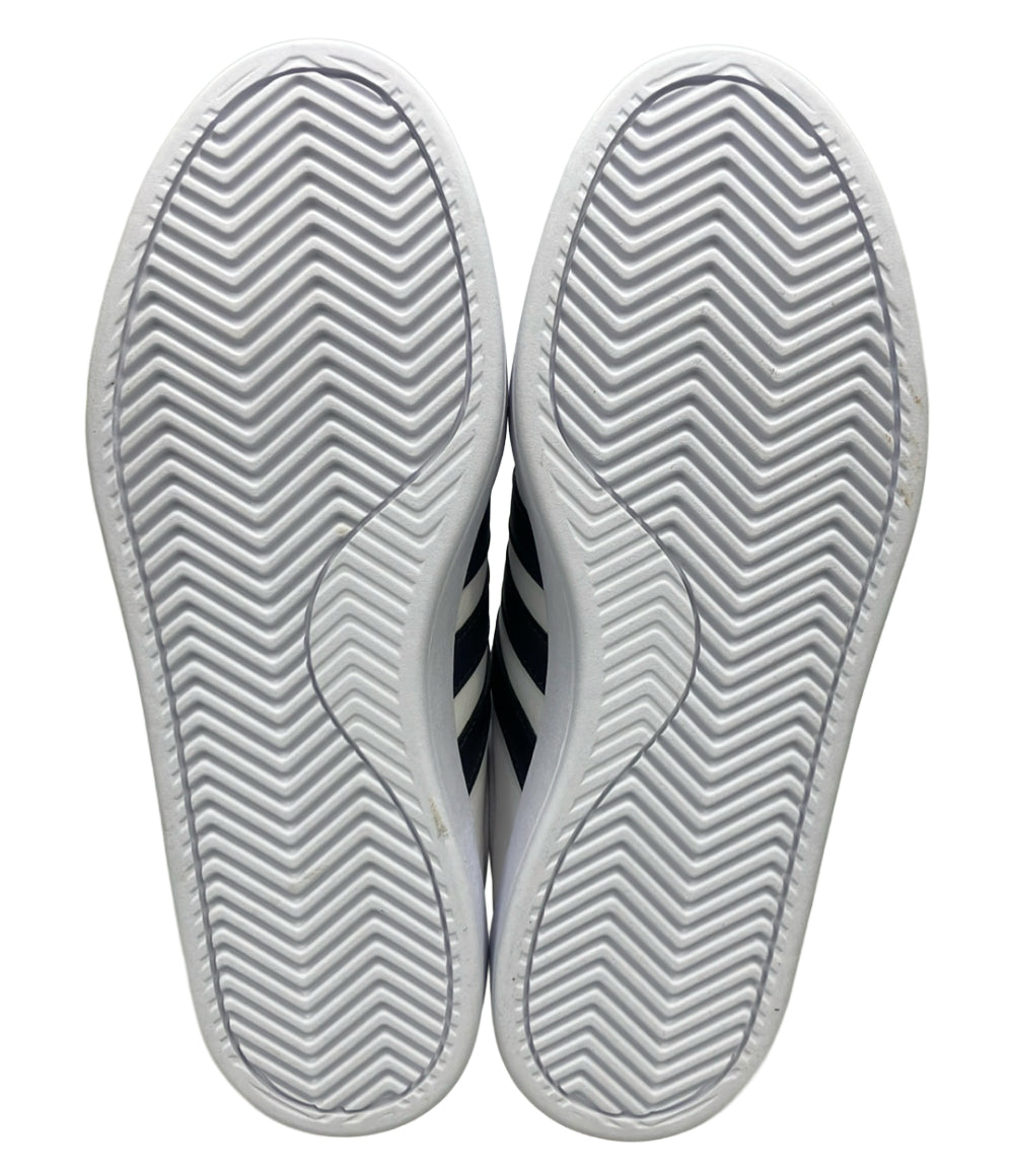 美品 adidas ローカットスニーカー グランドコート GW9199 メンズ SIZE 27.5 アディダス