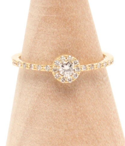 美品 COCOSHNIK リング 指輪 K18 ダイヤ レディース SIZE 12号 ココシュニック