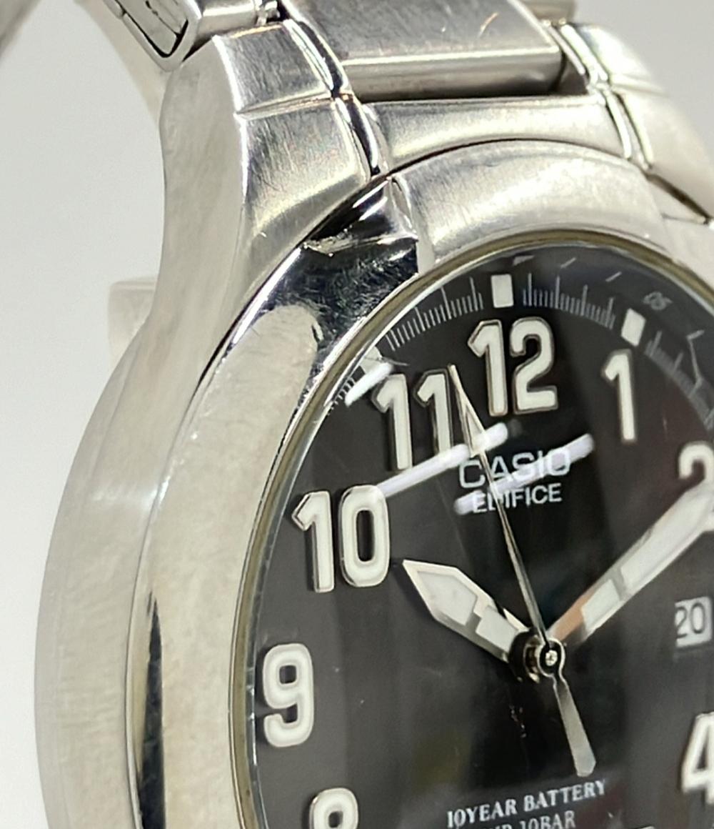 CASIO 腕時計 EDIFICE エディフィス クオーツ ブラック EF-109 メンズ カシオ