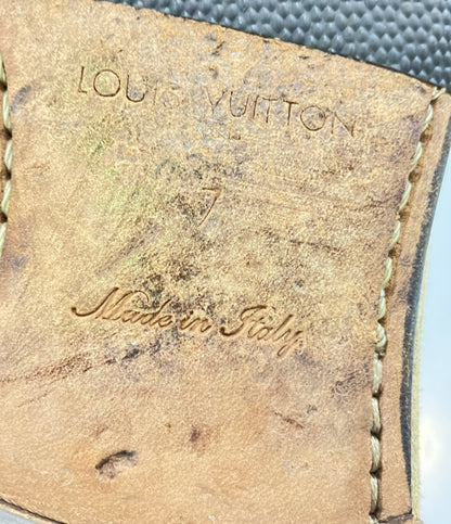 LOUIS VUITTON ローファー スエード メンズ SIZE 7 (26cm) ルイ・ヴィトン
