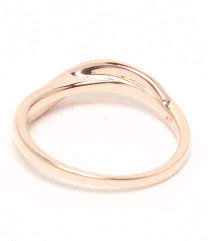 美品 ヨンドシー リング 指輪 K10 ダイヤ レディース SIZE 7号 4℃