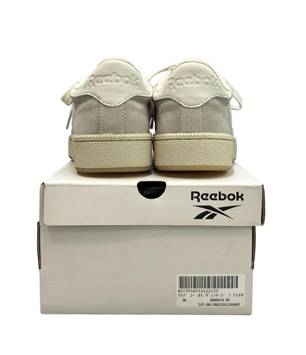 美品 Reebok ローカットスニーカー SixTONES CLASSIC CLUB C 85 VINTAGE レディース SIZE 24.5 (L) リーボック