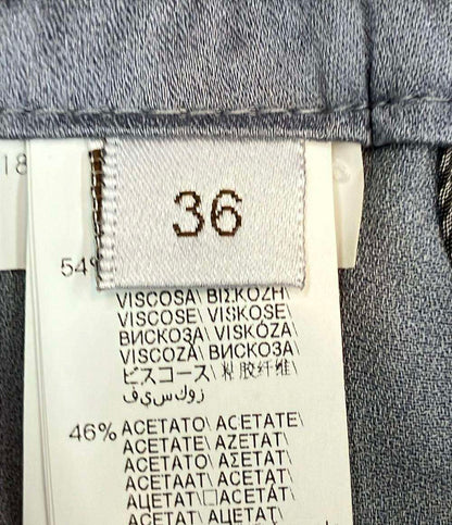 Brunello Cucinelli トラックパンツ サイドライン グレー レディース SIZE 36 (S) ブルネロクチネリ