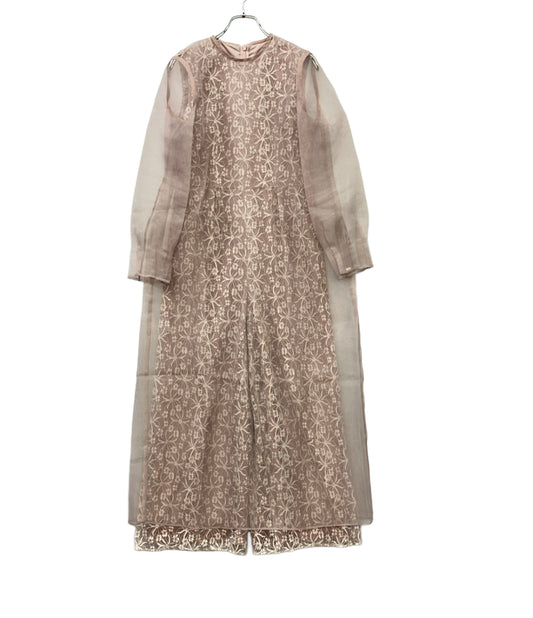 美品 kaene シアーレイヤードオールインワン 100832 レディース SIZE 36 (S) カエン