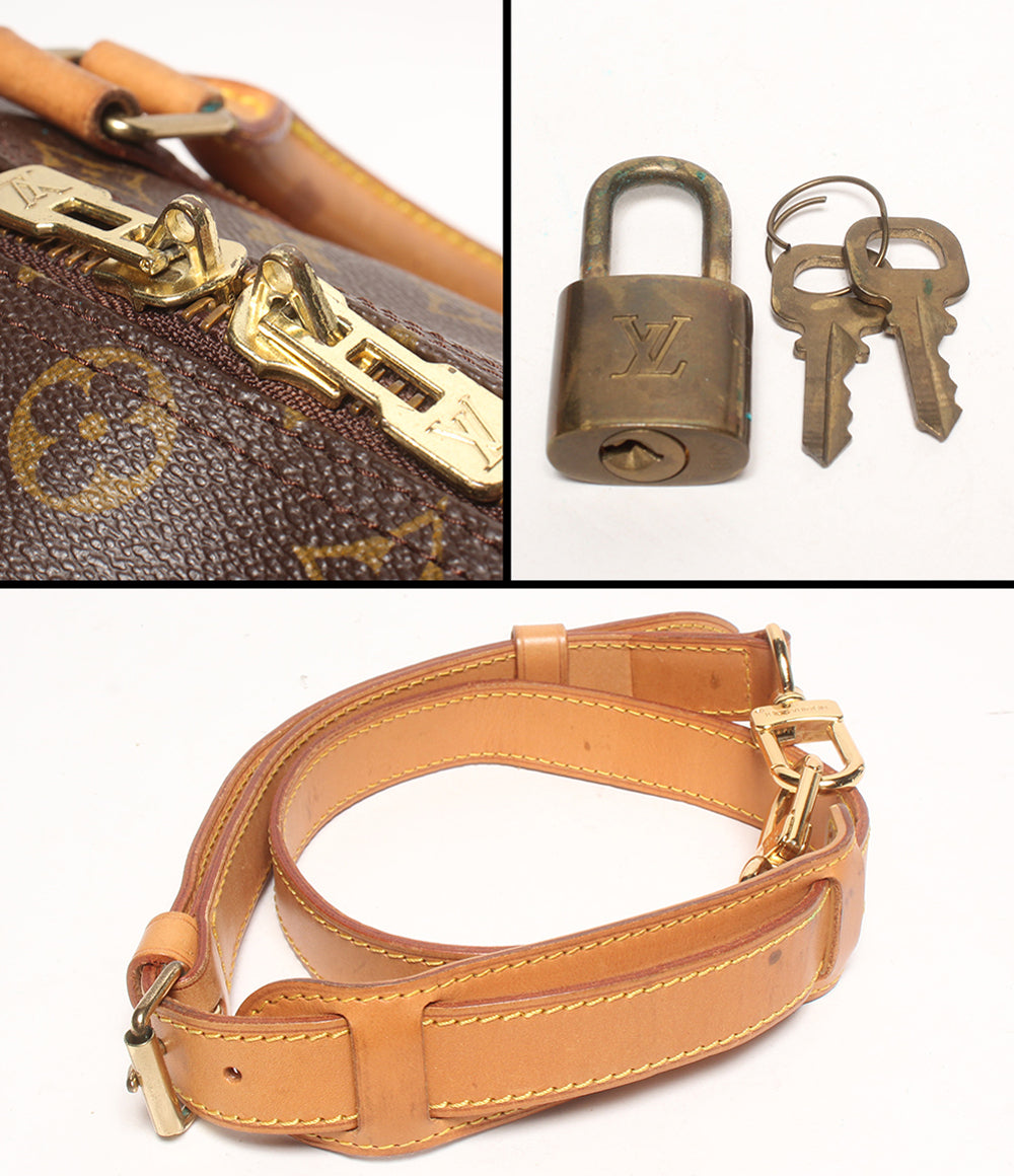 LOUIS VUITTON 2way ボストンバッグ ショルダーバッグ キーポルバンド