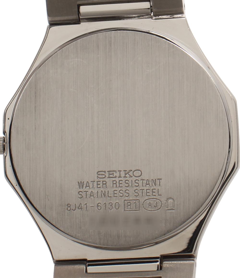 SEIKO 腕時計 ドルチェ クオーツ 8J41-6130 メンズ セイコー