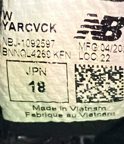 ニューバランス ローカットスニーカー YAKRCVCK キッズ SIZE 18 (M) NEW BALANCE