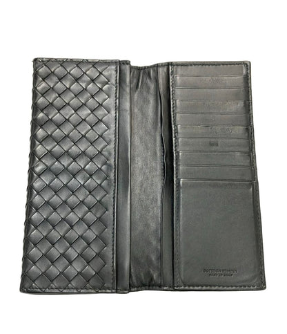 BOTTEGA VENETA 二つ折り財布 本革 イントレチャート メンズ ボッテガ・ヴェネタ