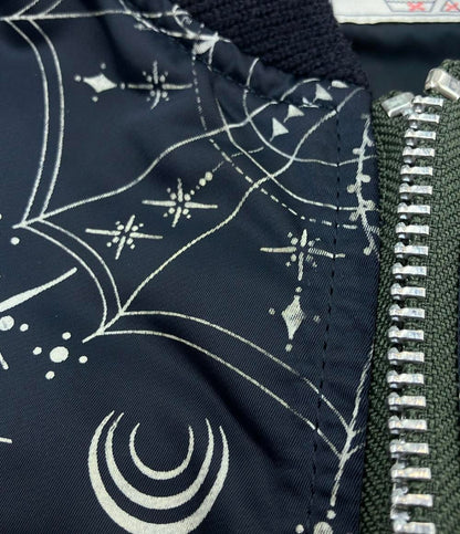 Sacai Dr.Woo ブルゾンBANDANA PRINT MA-1 BOMBER JACKET ペイズリー 20-02329M メンズ SIZE 3 (L) サカイ ドクターウー