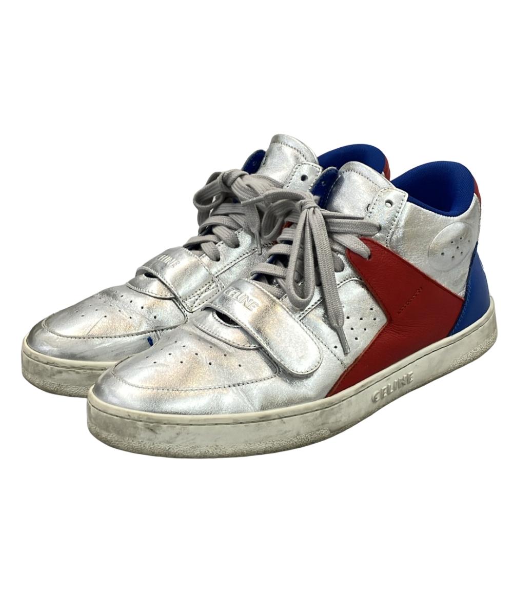 CELINE ミドルカットスニーカー MU 1200 メンズ SIZE 41 (27cm) セリーヌ